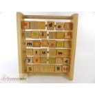 Carousel angol nyelvű tanuló fatábla