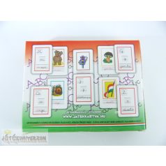 Készségfejlesztő szókirakó betűkártya