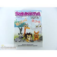 Számkártya osztás fejlesztő kártyajáték