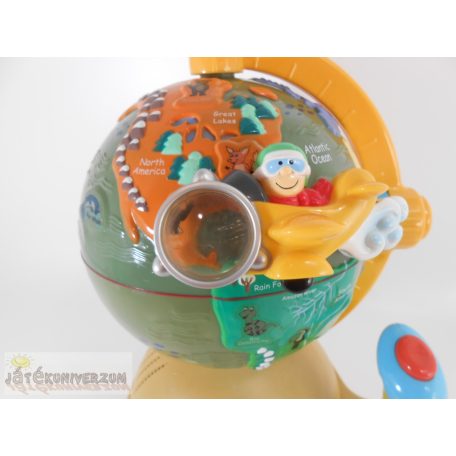 Vtech Fly and Discover Globe mozgó beszélő földgömb