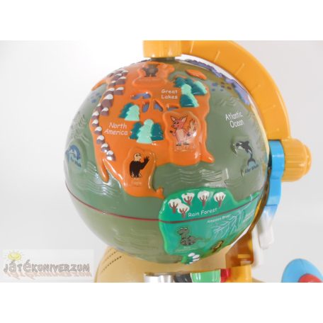Vtech Fly and Discover Globe mozgó beszélő földgömb