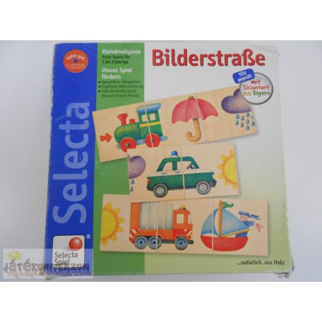 Selecta Bilderstraße kirakós játék fából