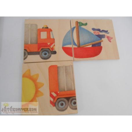 Selecta Bilderstraße kirakós játék fából