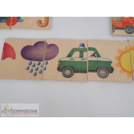 Selecta Bilderstraße kirakós játék fából