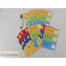 ELC törölhető számos kártyacsomag