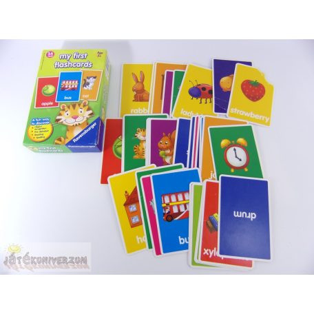 My first flashcards angol nyelvű kártyás tanulójáték