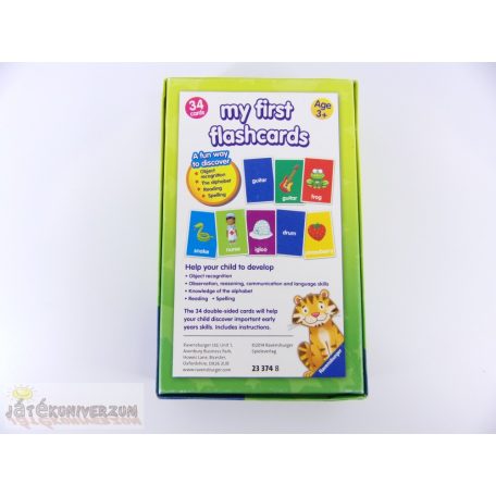 My first flashcards angol nyelvű kártyás tanulójáték