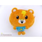 Macis tároló plüss figura