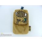 Nici bölény plüss telefontartó