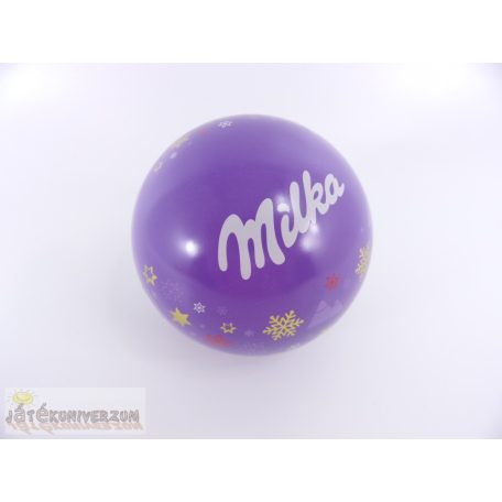 Milka gömb formájú fémdoboz
