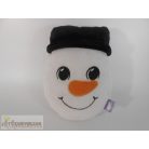 Milka tároló hóember plüss figura