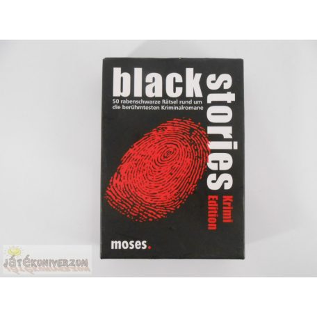 Black Stories Krimi Edition kártyajáték