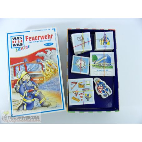 Was Ist Was Junior Feuerwehr német nyelvű úti társasjáték