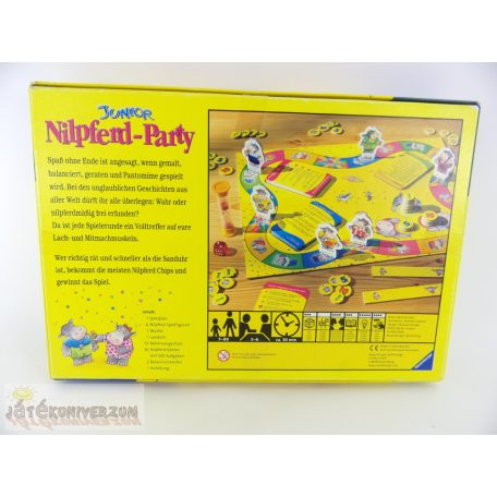 Ravensburger Junior Nilpferd Party társasjáték