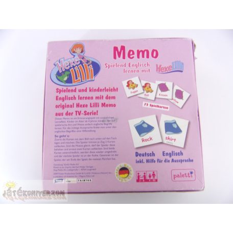 Hexe Lilli memória játék