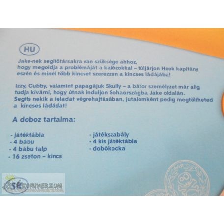 Jake és Sohaország kalózai Hey hey OK társasjáték