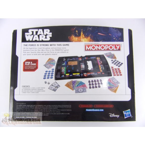 Star Wars Monopoly társasjáték