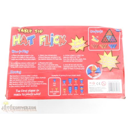 Table Top Hat Flick ügyességi játék