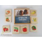 Gyümölcsös fa memória játék