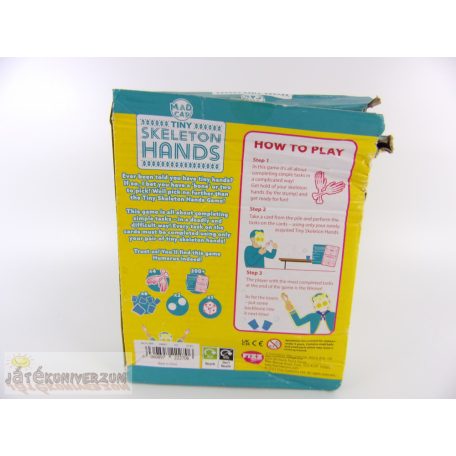 Tini csontváz kézek társasjáték
