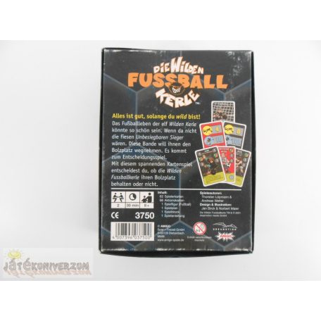 Die Wilden Fussball Kerle Das Kartenspiel A Vad Focibanda társasjáték