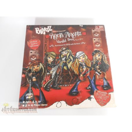 Bratz Rock Angelz World Tour társasjáték