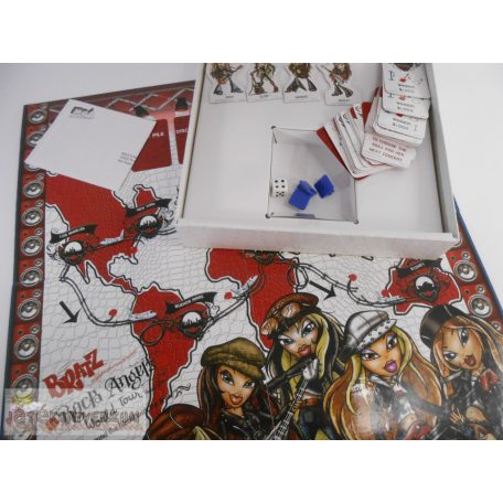 Bratz Rock Angelz World Tour társasjáték
