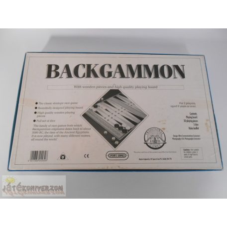 Spears Backgammon stratégiai társasjáték