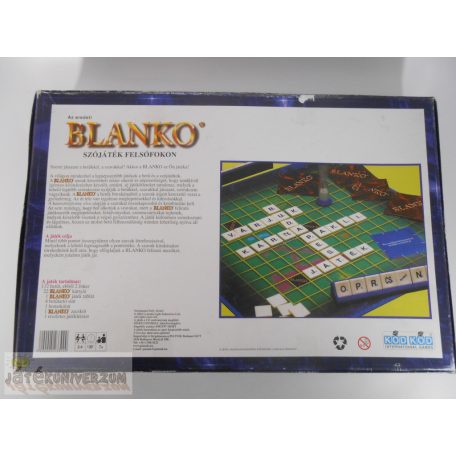 Blanko – Szójáték felsőfokon logikai társasjáték