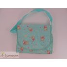 Zöld macis pelenkázótáska játékbabákhoz