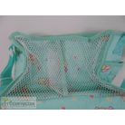 Zöld macis pelenkázótáska játékbabákhoz