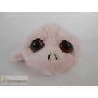 Rózsaszín csörgős teknős plüss figura