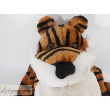 Melegvizes palackvédő tigris plüss figura