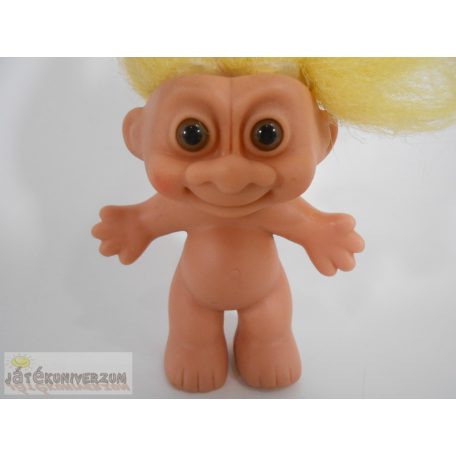 Sárga hajú troll figura