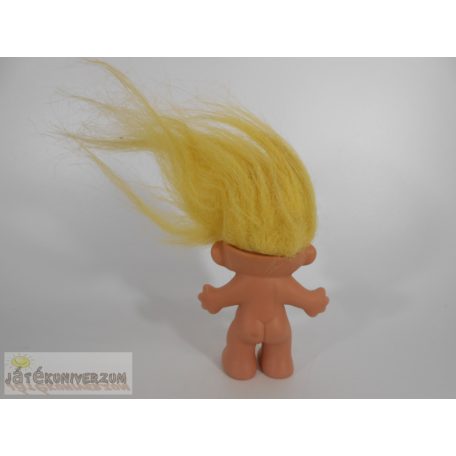 Sárga hajú troll figura
