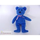 TY kék színű mini maci plüss figura