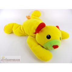 TY Pillow Pals Huggy sárga maci plüss figura