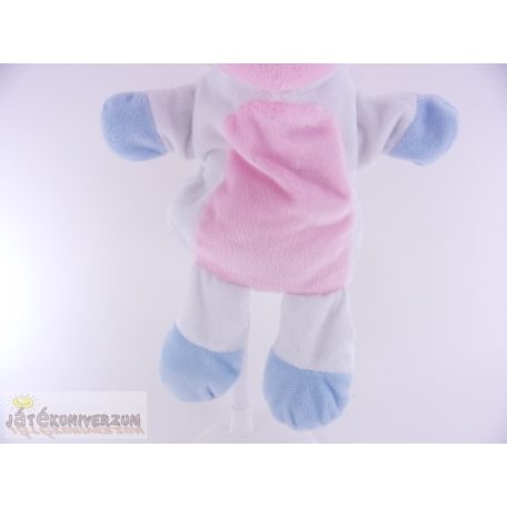 Plüss unikornis egyszarvú bábfigura