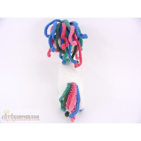 Kötött unikornis egyszarvú figura