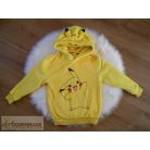 H&M Pokémon Pikachu kapucnis pulóver 4-6 éveseknek