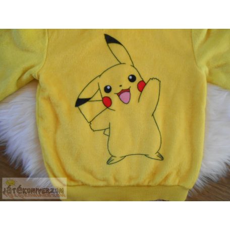 H&M Pokémon Pikachu kapucnis pulóver 4-6 éveseknek