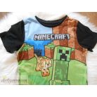 Nutmeg Minecraft rövid ujjú póló felső 6-7 éveseknek