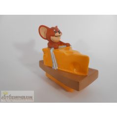 Tom és Jerry hátrahúzható sajt figura