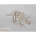 Triceratops dinoszaurusz csontváz figura